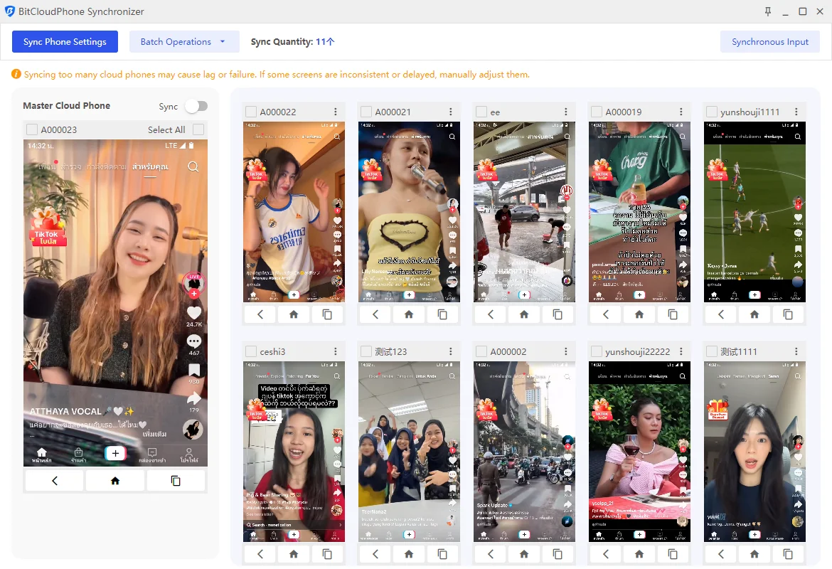 BitBrowser Bit Cloud Phone synchronizer